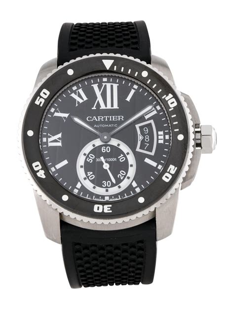 calibre de cartier diver carbon|cartier diver watch discontinued.